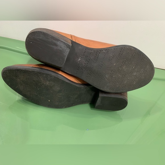 Franco Sarto Waco Camel Brown Leather Western Cowboy Boot Women’s Size 8 - Picture 7 of 8